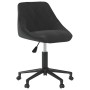 Drehstühle für Esszimmer, 2 Stück, schwarz, aus Samt von , Essstühle - Ref: Foro24-335492, Preis: 139,96 €, Rabatt: %