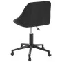 Drehstühle für Esszimmer, 2 Stück, schwarz, aus Samt von , Essstühle - Ref: Foro24-335492, Preis: 137,58 €, Rabatt: %