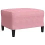 3-piece velvet pink sofa set with cushions by , Sofas - Ref: Foro24-3278424, Price: 621,92 €, Discount: %