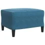 Sofagarnitur mit 3-teiligen blauen Samtkissen von , Sofas - Ref: Foro24-3278430, Preis: 614,30 €, Rabatt: %