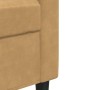 Juego de sofás con cojines 2 piezas terciopelo marrón de , Sofás - Ref: Foro24-3278418, Precio: 579,60 €, Descuento: %