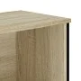 Engineered wood bookshelf in Sonoma oak, 80x31x106 cm. by , Bookcases and shelves - Ref: Foro24-848625, Price: 57,89 €, Disco...