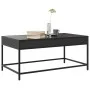 Coffee table with Infinity LED black 90x50x41 cm by , Coffee table - Ref: Foro24-847687, Price: 100,43 €, Discount: %