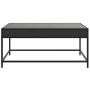 Coffee table with Infinity LED black 90x50x41 cm by , Coffee table - Ref: Foro24-847687, Price: 101,69 €, Discount: %