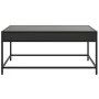 Coffee table with Infinity LED black 90x50x41 cm by , Coffee table - Ref: Foro24-847687, Price: 100,43 €, Discount: %