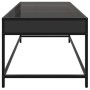 Coffee table with Infinity LED black 90x50x41 cm by , Coffee table - Ref: Foro24-847687, Price: 101,69 €, Discount: %