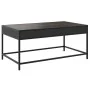 Coffee table with Infinity LED black 90x50x41 cm by , Coffee table - Ref: Foro24-847687, Price: 100,43 €, Discount: %