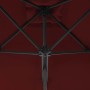 Garden umbrella with burgundy steel pole 250x250x230 cm by vidaXL, Umbrellas - Ref: Foro24-312514, Price: 134,29 €, Discount: %