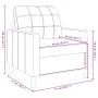 Dreiteiliges Sofaset aus hellem gelben Stoff. von , Sofas - Ref: Foro24-3278292, Preis: 608,78 €, Rabatt: %