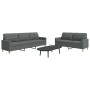 Zweiteiliges dunkelgraues Stoffsofaset von , Sofas - Ref: Foro24-3278320, Preis: 485,95 €, Rabatt: %