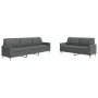 2-piece dark gray fabric sofa set by , Sofas - Ref: Foro24-3278320, Price: 479,12 €, Discount: %