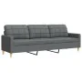 2-piece dark gray fabric sofa set by , Sofas - Ref: Foro24-3278320, Price: 479,12 €, Discount: %