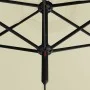 Double umbrella with sand-colored steel pole 600 cm by vidaXL, Umbrellas - Ref: Foro24-312563, Price: 158,98 €, Discount: %