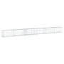 Cesta de gaviones con cubierta hierro galvanizado 600x50x50 cm de , Maceteros y jardineras - Ref: Foro24-3295137, Precio: 154...