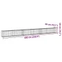 Gabion basket with galvanized iron cover 600x50x50 cm by , Pots and planters - Ref: Foro24-3295137, Price: 154,17 €, Discount: %