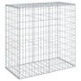 Gabion basket with galvanized iron cover 100x50x100 cm by , Pots and planters - Ref: Foro24-3295142, Price: 60,77 €, Discount: %