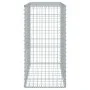 Cesta de gaviones con cubierta hierro galvanizado 100x50x100 cm de , Maceteros y jardineras - Ref: Foro24-3295142, Precio: 62...