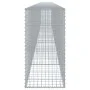 Gabion basket with galvanized iron cover 800x50x100 cm by , Pots and planters - Ref: Foro24-3295149, Price: 317,77 €, Discoun...