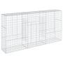 Gabionenkorb mit verzinktem Eisenüberdachung 300x50x150 cm von , Töpfe und Pflanzgefäße - Ref: Foro24-3295156, Preis: 168,08 ...