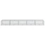 Cesta de gaviones con cubierta hierro galvanizado 500x100x50 cm de , Maceteros y jardineras - Ref: Foro24-3295182, Precio: 18...