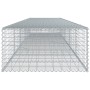 Gabionenkorb mit verzinktem Eisenüberdachung 500x100x50 cm von , Töpfe und Pflanzgefäße - Ref: Foro24-3295182, Preis: 184,80 ...