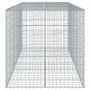 Cesta de gaviones con cubierta hierro galvanizado 300x100x100cm de , Maceteros y jardineras - Ref: Foro24-3295194, Precio: 16...