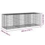 Gabion basket with galvanized iron cover 300x100x100cm by , Pots and planters - Ref: Foro24-3295194, Price: 163,64 €, Discoun...