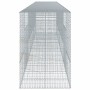 Gabion basket with galvanized iron cover 700x100x150cm by , Pots and planters - Ref: Foro24-3295219, Price: 514,67 €, Discoun...