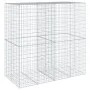 Cesta de gaviones con cubierta hierro galvanizado 200x100x200cm de , Maceteros y jardineras - Ref: Foro24-3295227, Precio: 18...