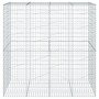 Cesta de gaviones con cubierta hierro galvanizado 200x100x200cm de , Maceteros y jardineras - Ref: Foro24-3295227, Precio: 18...