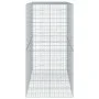 Cesta de gaviones con cubierta hierro galvanizado 200x100x200cm de , Maceteros y jardineras - Ref: Foro24-3295227, Precio: 18...