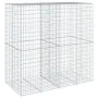 Cesta de gaviones con cubierta hierro galvanizado 200x100x200cm de , Maceteros y jardineras - Ref: Foro24-3295227, Precio: 18...
