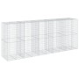 Cesta de gaviones con cubierta hierro galvanizado 500x100x200cm de , Maceteros y jardineras - Ref: Foro24-3295233, Precio: 47...