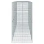 Cesta de gaviones con cubierta hierro galvanizado 500x100x200cm de , Maceteros y jardineras - Ref: Foro24-3295233, Precio: 48...