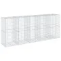Cesta de gaviones con cubierta hierro galvanizado 500x100x200cm de , Maceteros y jardineras - Ref: Foro24-3295233, Precio: 48...