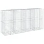 Cesta de gaviones con cubierta hierro galvanizado 400x100x200cm de , Maceteros y jardineras - Ref: Foro24-3295231, Precio: 41...