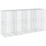 Gabionenkorb mit verzinktem Eisenüberdachung 400x100x200cm von , Töpfe und Pflanzgefäße - Ref: Foro24-3295231, Preis: 409,60 ...