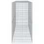 Cesta de gaviones con cubierta hierro galvanizado 400x100x200cm de , Maceteros y jardineras - Ref: Foro24-3295231, Precio: 41...