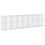 Cesta de gaviones con cubierta hierro galvanizado 750x100x200cm de , Maceteros y jardineras - Ref: Foro24-3295238, Precio: 65...