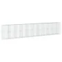 Cesta gaviones con cubierta hierro galvanizado 1050x100x200 cm de , Maceteros y jardineras - Ref: Foro24-3295244, Precio: 916...
