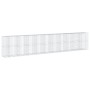 Cesta gaviones con cubierta hierro galvanizado 1050x100x200 cm de , Maceteros y jardineras - Ref: Foro24-3295244, Precio: 903...