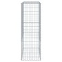 Gabionenkorb mit verzinktem Eisenüberdachung 100x50x150 cm von , Töpfe und Pflanzgefäße - Ref: Foro24-3295154, Preis: 89,99 €...