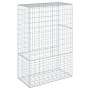 Gabionenkorb mit verzinktem Eisenüberdachung 100x50x150 cm von , Töpfe und Pflanzgefäße - Ref: Foro24-3295154, Preis: 89,99 €...