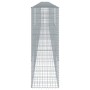 Gabion basket with galvanized iron cover 1000x50x150cm by , Pots and planters - Ref: Foro24-3295163, Price: 513,11 €, Discoun...