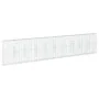 Cesta de gaviones con cubierta hierro galvanizado 1000x50x200cm de , Maceteros y jardineras - Ref: Foro24-3295175, Precio: 59...