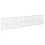 Cesta de gaviones con cubierta hierro galvanizado 1000x50x200cm de , Maceteros y jardineras - Ref: Foro24-3295175, Precio: 59...