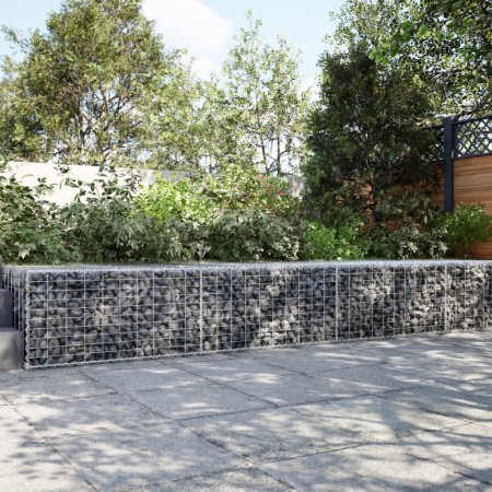 Gabionenkorb mit verzinkter Eisendeckung 300x100x50 cm von , Töpfe und Pflanzgefäße - Ref: Foro24-3295180, Preis: 130,69 €, R...