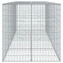 Cesta de gaviones con cubierta hierro galvanizado 400x100x100cm de , Maceteros y jardineras - Ref: Foro24-3295196, Precio: 23...