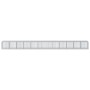 Galvanized iron gabion basket with cover 1200x100x100 cm by , Pots and planters - Ref: Foro24-3295212, Price: 636,98 €, Disco...