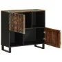 Massiver Akazienholz-Sideboard 80x34x75 cm von , Schließfächer und Lagerschränke - Ref: Foro24-377573, Preis: 89,07 €, Rabatt: %